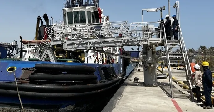 barge gangway barge gangway